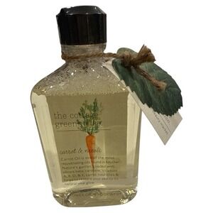 The Cottage Greenhouse Carrot Neroli Moisture Shower Oil Body‎ Wash 11.5 Oz New